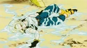 Android 18 knocked out of Cell's body