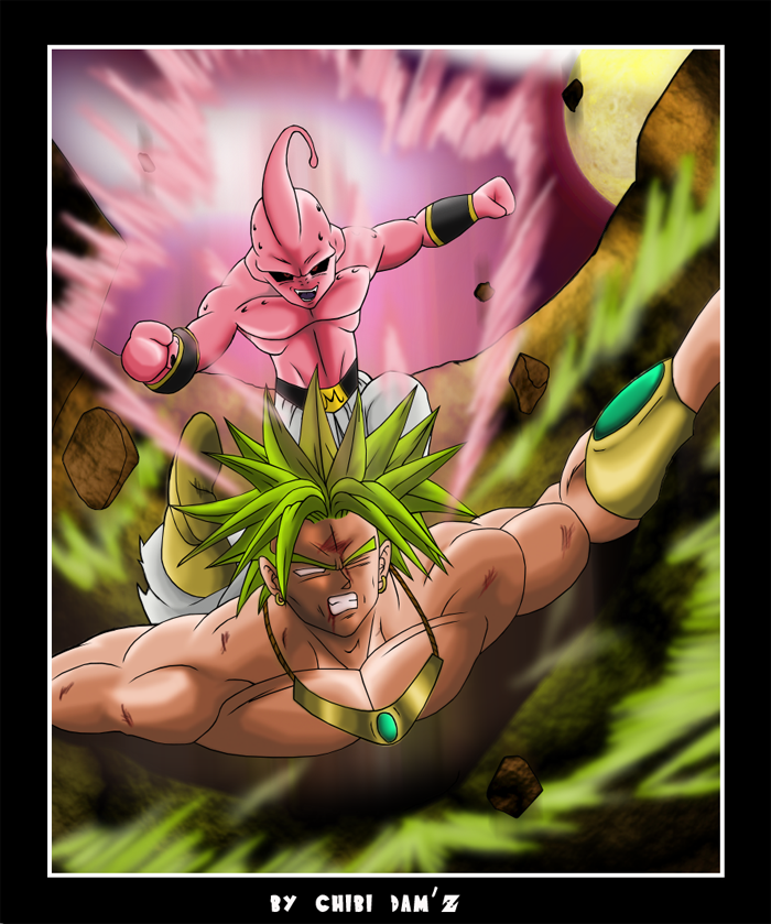 vegeta, broly, majin buu, and kid buu (dragon ball and 1 more)