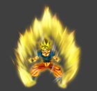 Battle-damaged Super Saiyan Goku