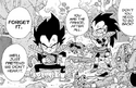 Vegeta and Raditz in Dragon Ball Minus