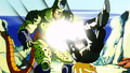 Vegeta blasts Semi-Perfect Cell