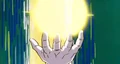 Gohan prepares an energy attack