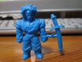 Part 20 Keshi Kogu blue figurine front view