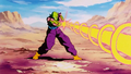 Piccolo fires a Special Beam Cannon at Perfect Cell