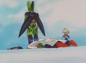 Gohan's dream about Cell