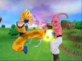 Goku (End) uses his Meteor Smash