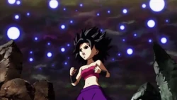 Caulifla é atacada por Kettle