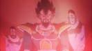 King Vegeta seeing his son in Broly