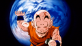 Krillin thinks of the Earth