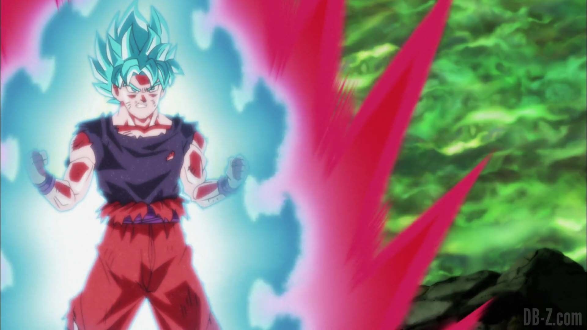 Goku son, ball, blue, dragon, kaioken, limit, son goku, super, super saiyan  blue, HD wallpaper