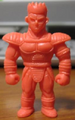 Part 6 Keshi Tora red figurine front view