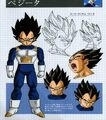 Concept art for Vegeta