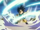 Goku prepares a Kamehameha in The Path to Power