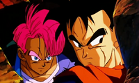 Trunks et Gohan dans la série Z