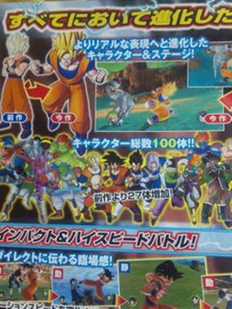 what are enhanced characters in db raging blast 2