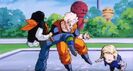 Future Gohan fighting the Androids -3