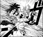 Goku SS Azul vs. Goku Xeno SS4 manga