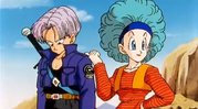 Future Trunks embarrassed by Bulma