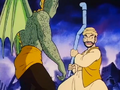 A human fights one of Piccolo's demons