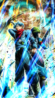 DB Legends Trunks - Mai (Assist)(DBL33-01S) Earth's Resistance (Character Illustration)