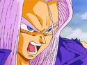 Future Trunks faces Kogu