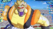 Golden Great Ape Gogeta moments before releasing his Super Punisher Soul