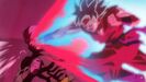 X10 Super Saiyan Blue Kaio-ken Goku punches Hit