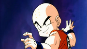 Krillin is ready to help out