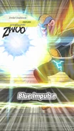 Burter fires his Blue Impulse in Dokkan Battle