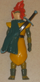 Super Guerriers Tapion figure backside view