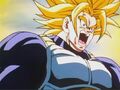 Future Trunks in his Ultra Super Saiyan form