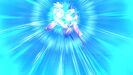 Ultra Instinct Goku & Potential Unleashed Gohan performing the Father-Son Kamehameha as part of their Super Unit Attack with Vegeta, Universe 7 Ultimate Warrior Unit in World Mission