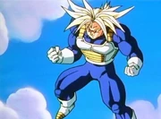 Trunks do Futuro como Super Saiyajin fase 2