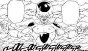 Frieza transforms manga