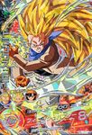 Super Saiyan 3 GT Trunks card for Dragon Ball Heroes