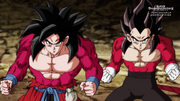 SSJ4 Goku and Vegeta Xeno