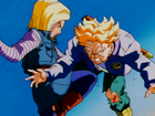 Future 18 knees Future Trunks in the stomach in The History of Trunks