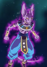 Angered Beerus in Dragon Ball Super