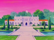 O palácio residencial do Grande Kaioh