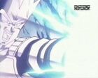 Vegeta fires an energy wave