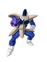 Render of Raspberry's design from his non-playable card in Dokkan Battle