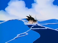 Flashback of Goku's training with Kami