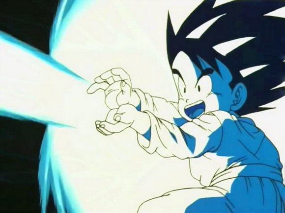 Super Saiyan Goku's Kamehameha Attack Inspired Action Statue – Anime Nerd  Universe