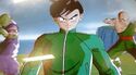 Gohan w/ green track suit in-game of Dragon Ball Heroes