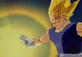 Vegeta fires his Big Bang Attack in Budokai 3