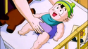 Gohan as a baby