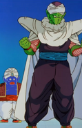 Mr. Popo and Piccolo after Piccolo fused with Kami