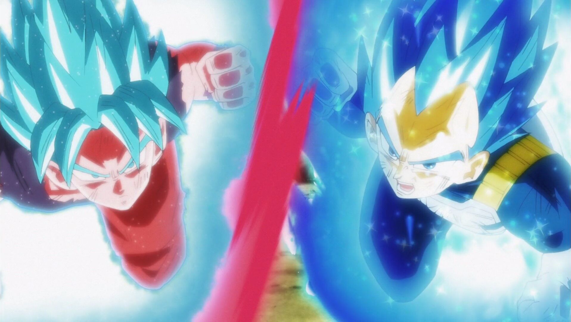 Dragon Ball Super - Goku SSJ Blue Kaioken X20 by razorzeshu