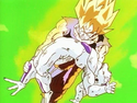 Frieza not handling Goku's new Super Saiyan powers