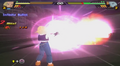 Android 18 fires the Infinity Bullet in Budokai Tenkaichi 3